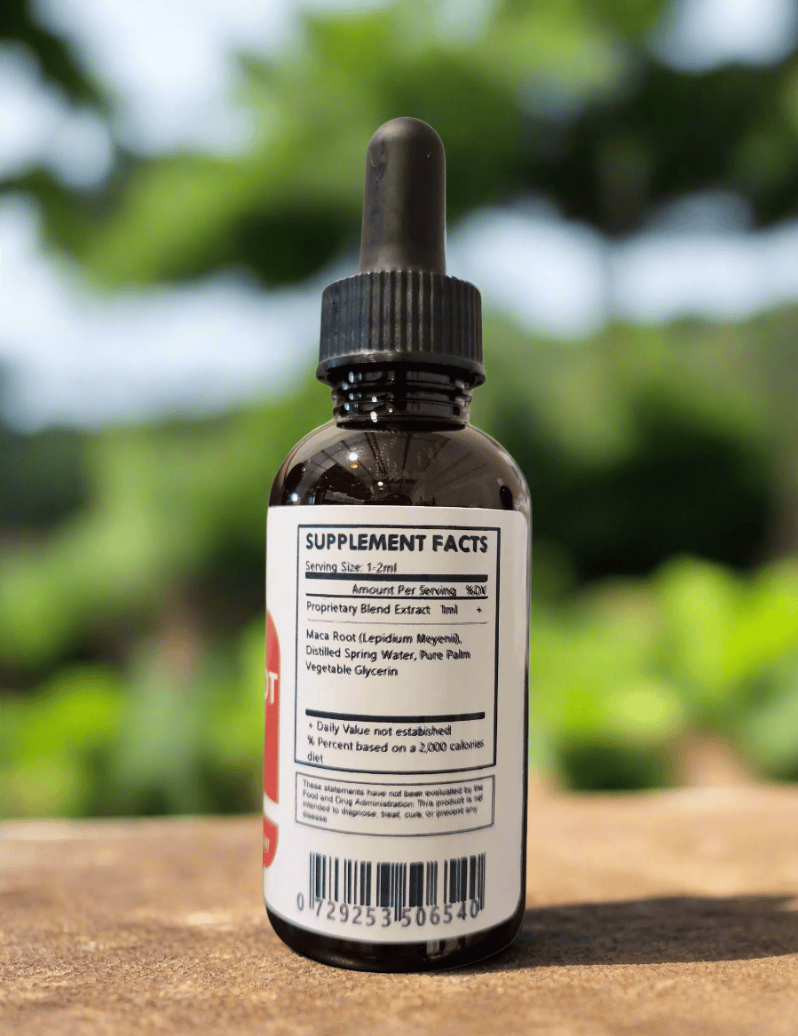 Maca Root Extract 10:1 Tincture (Alcohol Free) - Herbal Island