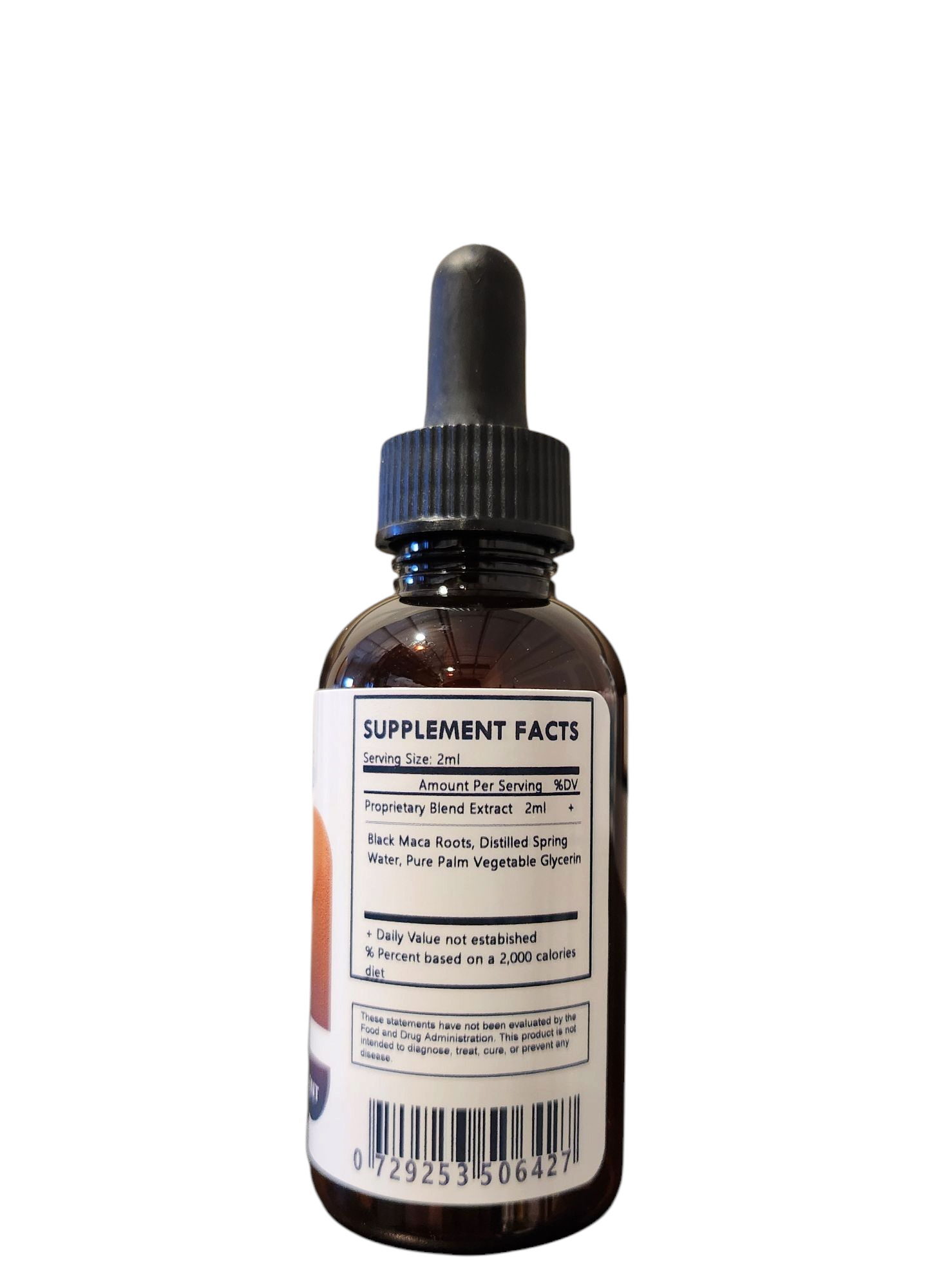 Black Maca Tincture (Alcohol Free) - Herbal Island