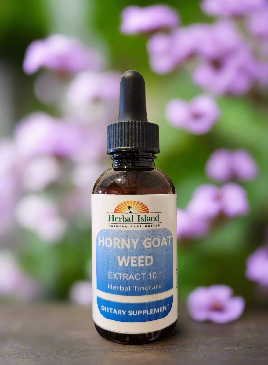 Horny Goat Weed 10:1 Liquid Extract (Alcohol Free) - Herbal Island