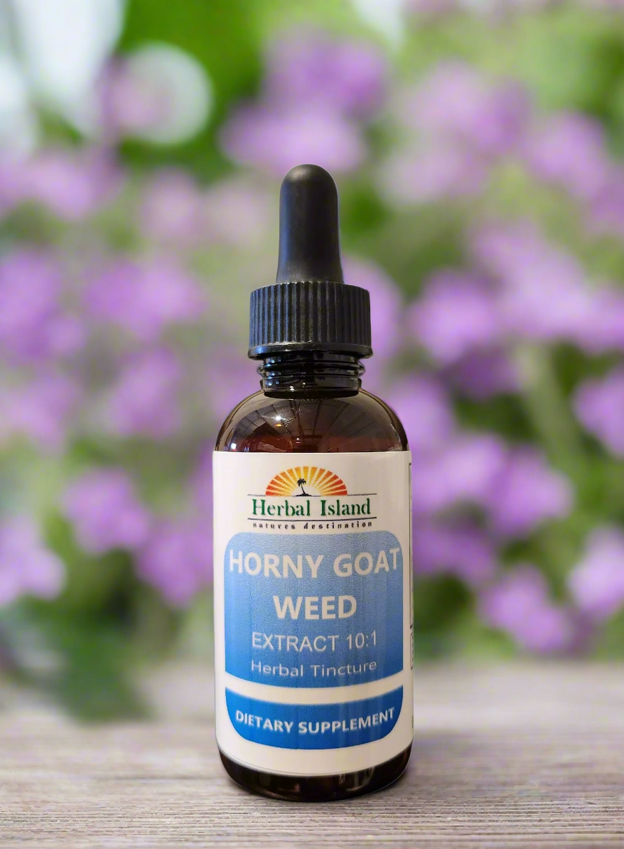 Horny Goat Weed 10:1 Liquid Extract (Alcohol Free) - Herbal Island