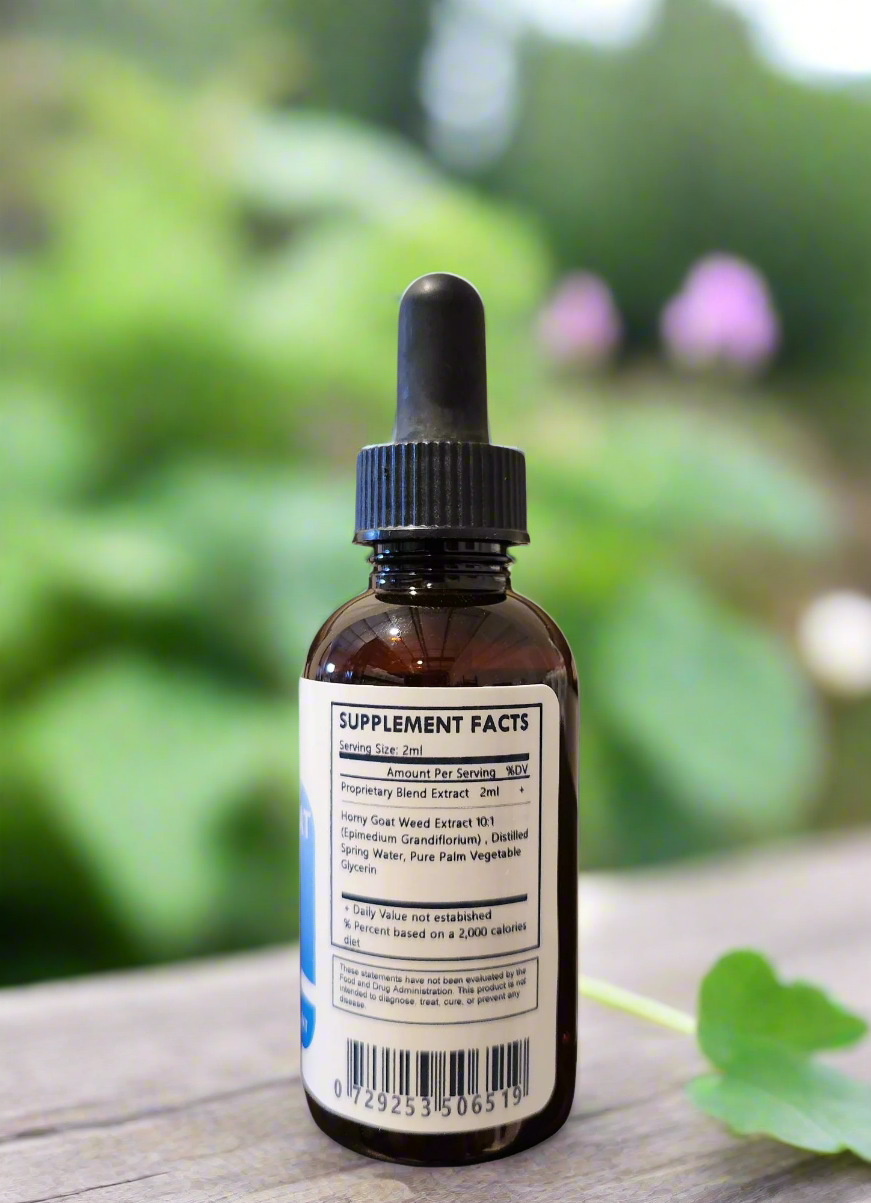 Horny Goat Weed 10:1 Liquid Extract (Alcohol Free) - Herbal Island