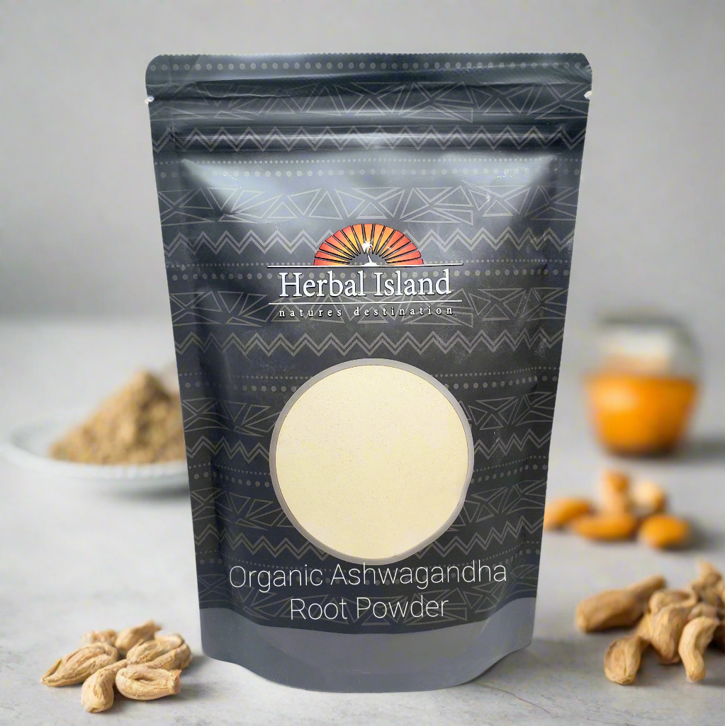 Ashwagandha Root Powder - Organic - Herbal Island
