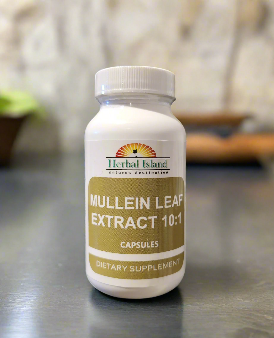 Mullein Leaf Capsules - Herbal Island
