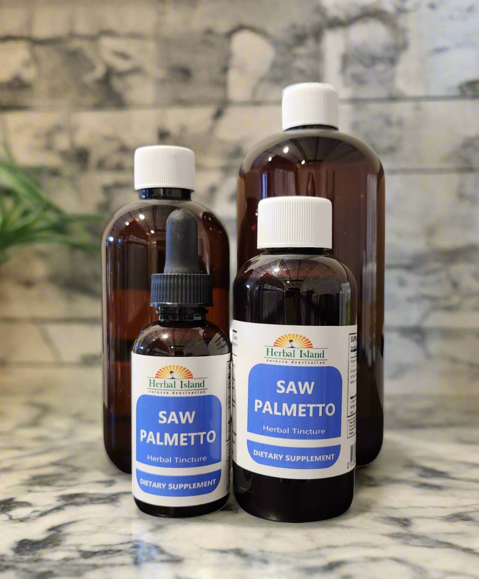 Saw Palmetto Berry Extract - Serenoa Repens - Alcohol Free - Herbal Island