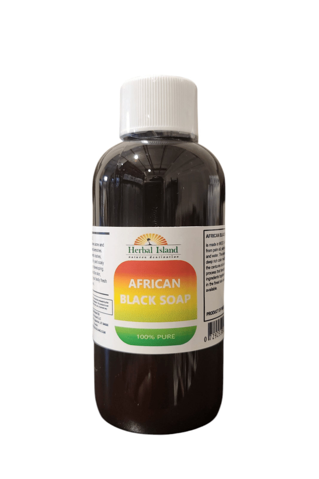 African Black Soap - 4 fl oz - Herbal Island
