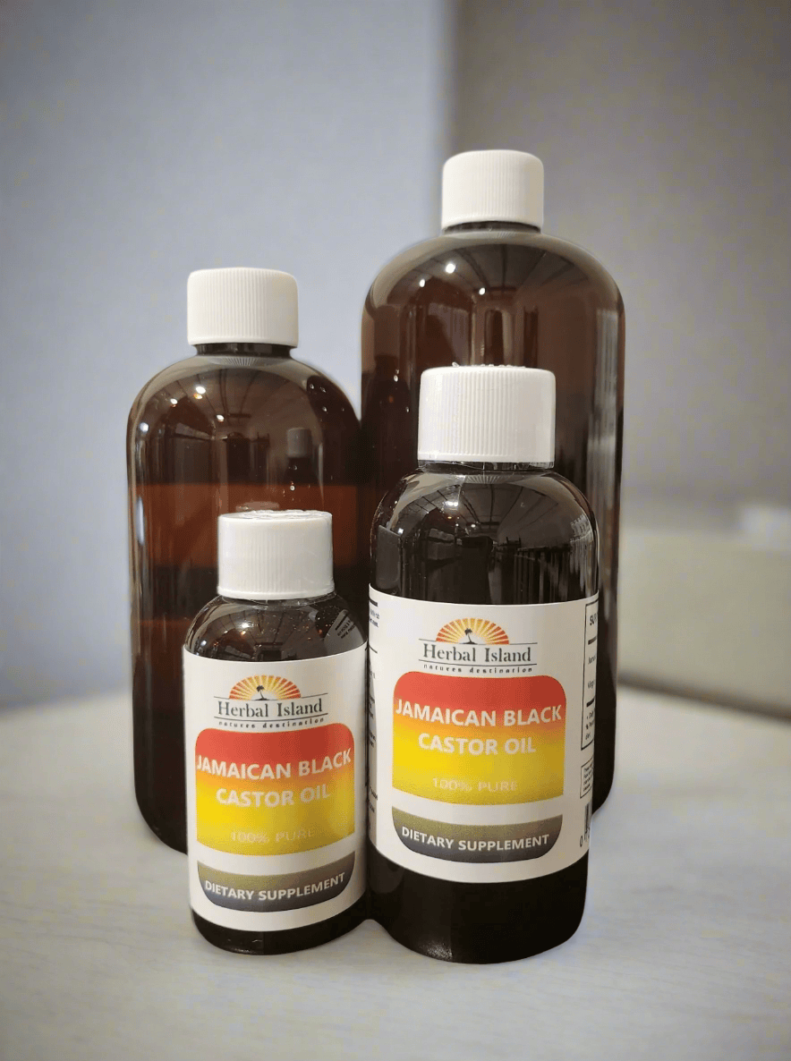 Jamaican Black Castor Oil - Organic - Herbal Island