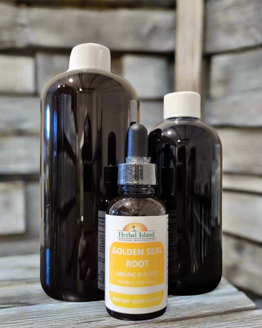 Goldenseal Root Extract - Immune Booster - Alcohol Free - Herbal Island