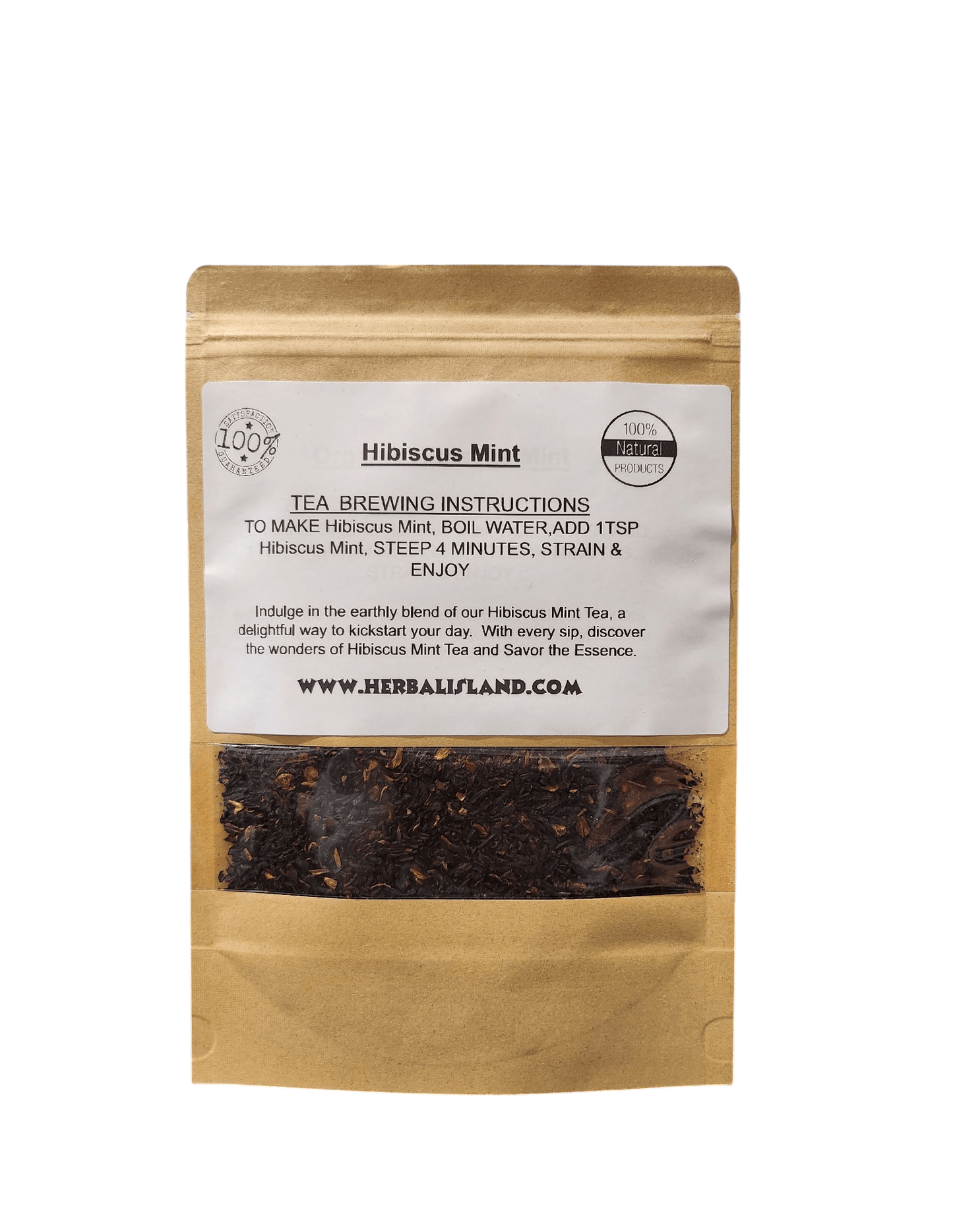Hibiscus Mint Tea - Herbal Island