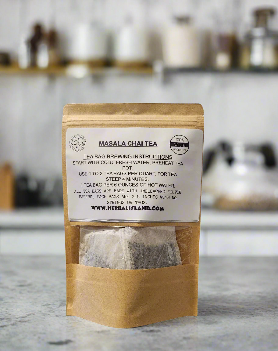 Masala Chai Tea Bags - Herbal Island