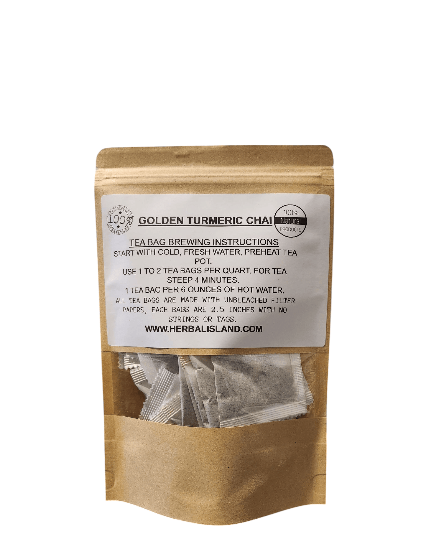 Golden Turmeric Chai Tea - Herbal Island