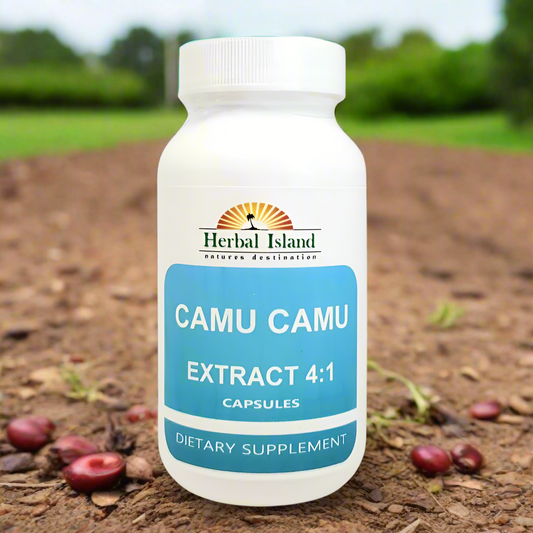 Camu Camu 4:1 Extract Capsules - Herbal Island