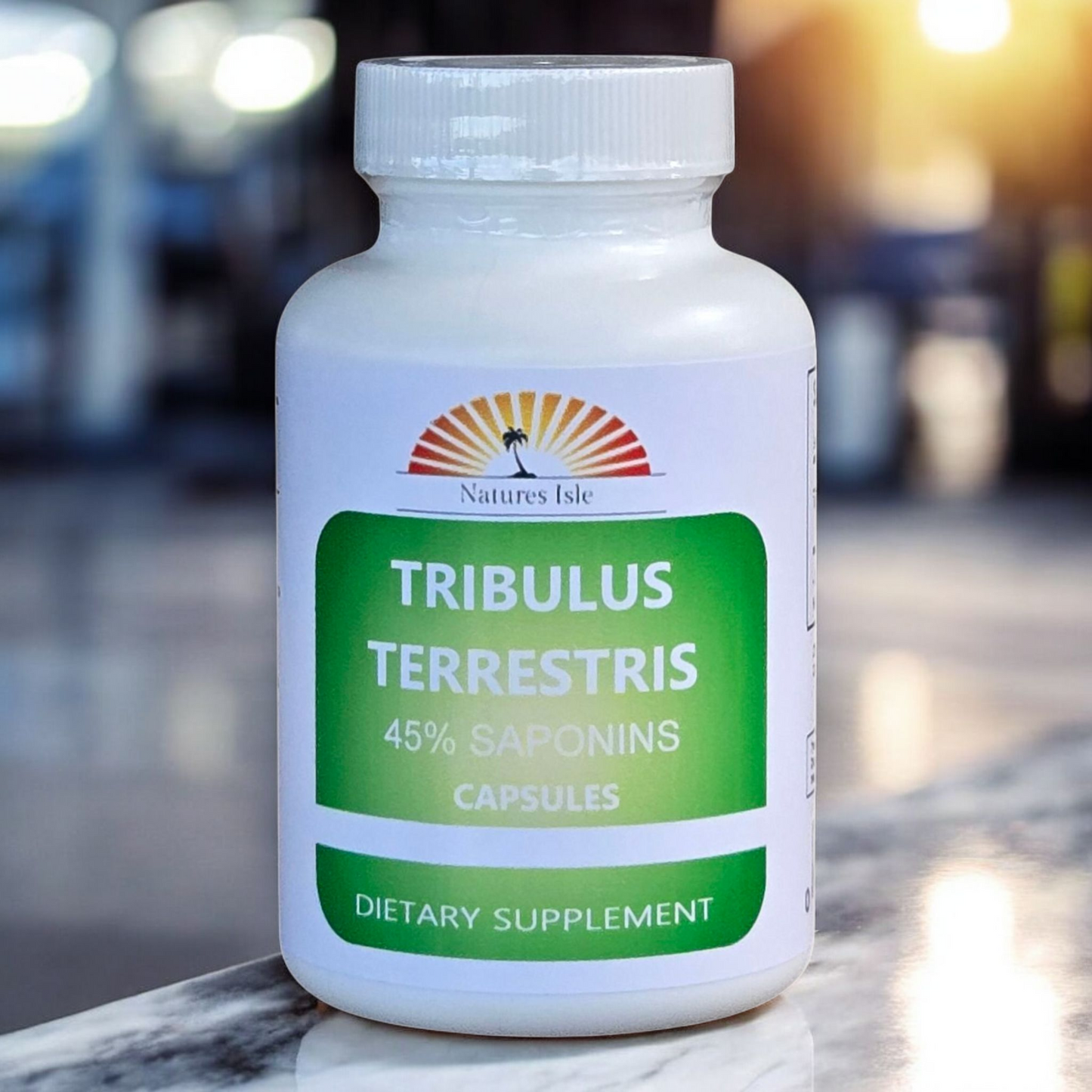 Tribulus Terrestris L Fruit Powder Capsules - 45% Saponins - Herbal Island