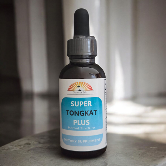Tongkat Ali Liquid Plus Formula - Tongkat Ali 200:1 - Maca 10:1 - Horny Goat Weed 20% - Herbal Island