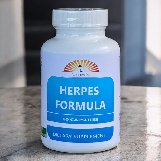 Herpes Formula - All Natural - 60 Capsules - Herbal Island