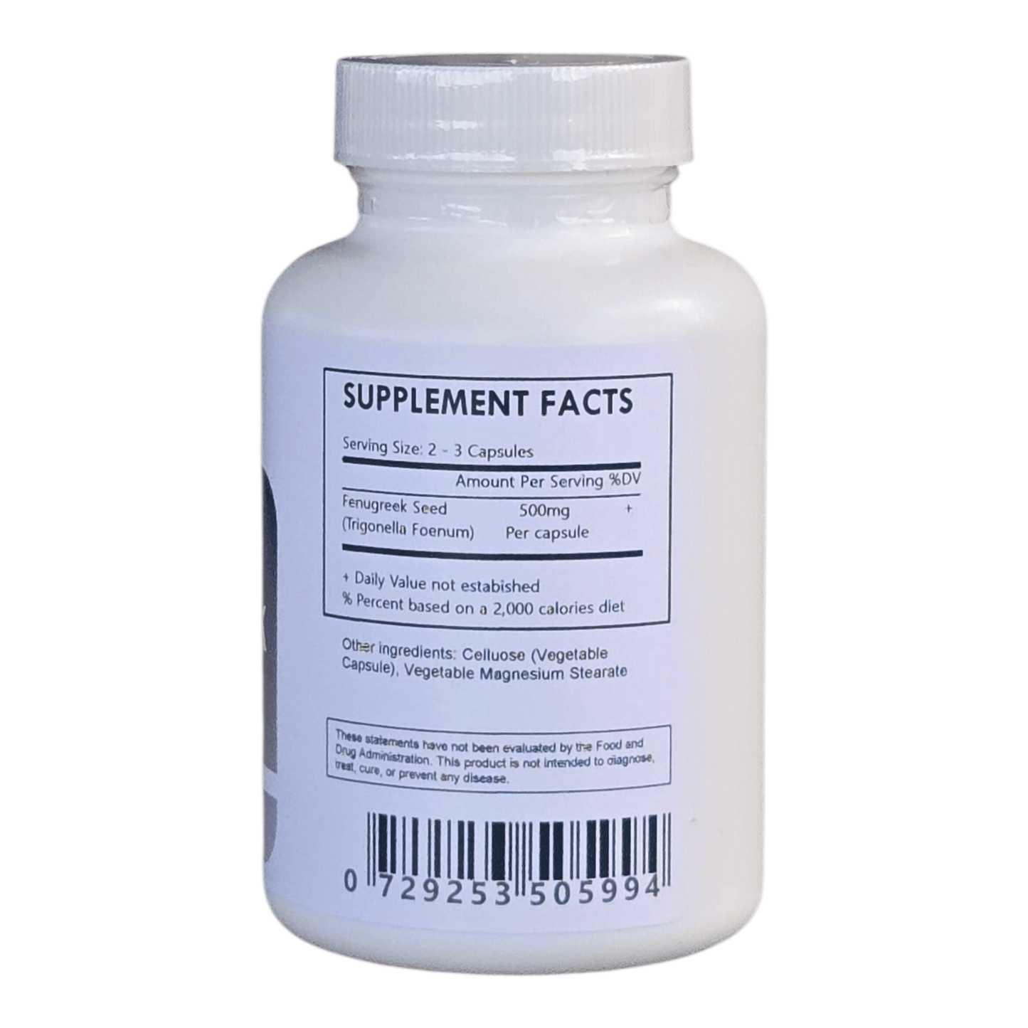 Fenugreek Capsules 500mg - Herbal Island