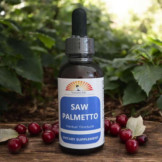Saw Palmetto Berry Extract -  Serenoa Repens - Alcohol Free - Herbal Island