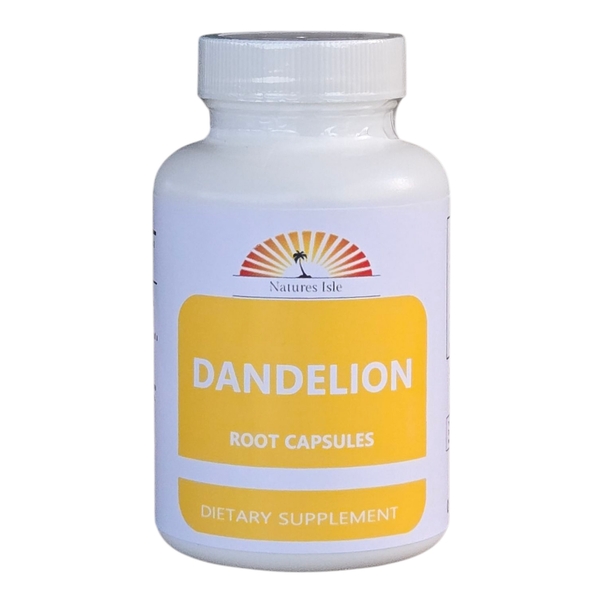 Dandelion Root Powder Capsules (500mg) - Herbal Island