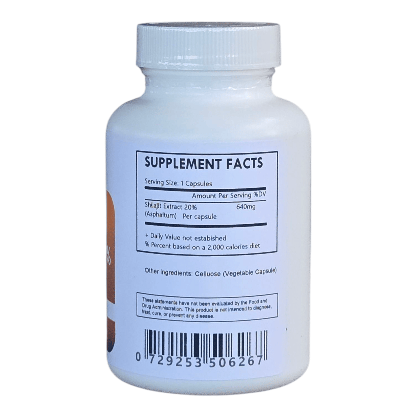 Shilajit Extract 20% Capsules - Herbal Island