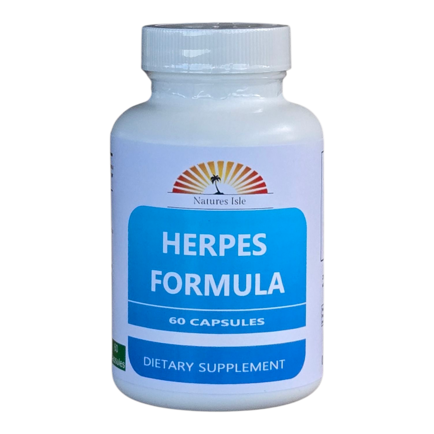 Herpes Formula - All Natural - 60 Capsules - Herbal Island