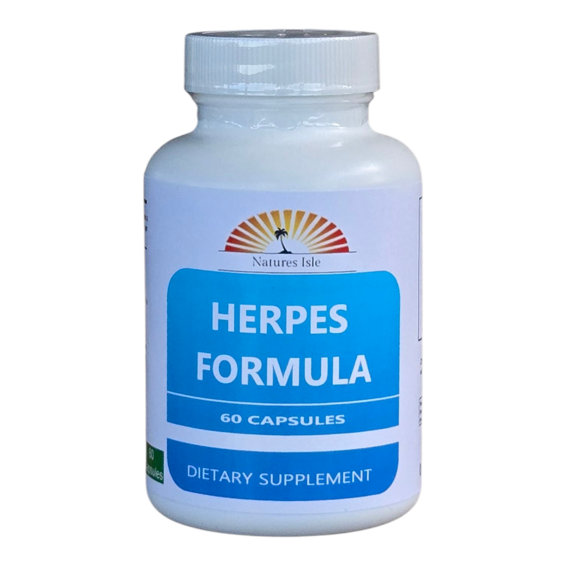Herpes Formula - All Natural - 60 Capsules - Herbal Island