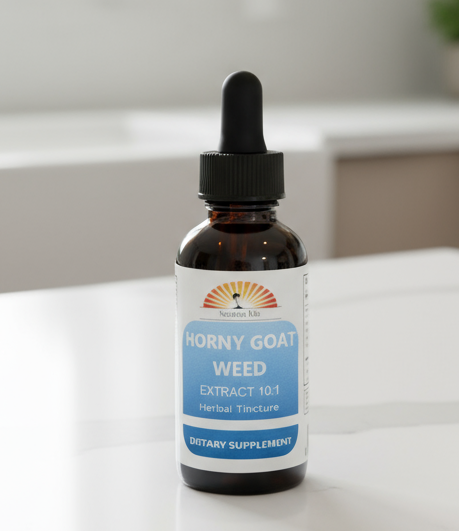 Horny Goat Weed 10:1 Liquid Extract (Alcohol Free) - Herbal Island