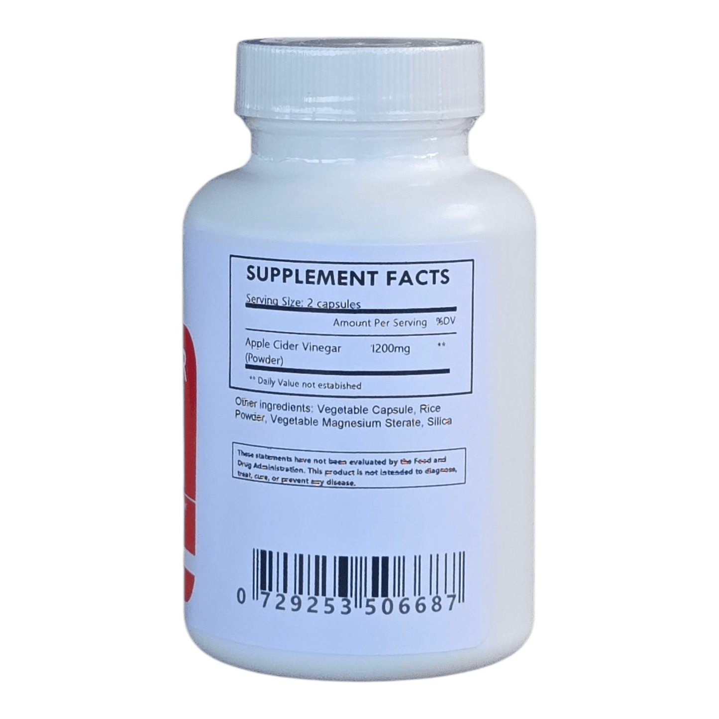 Apple Cider Vinegar - 60 Capsules - Herbal Island