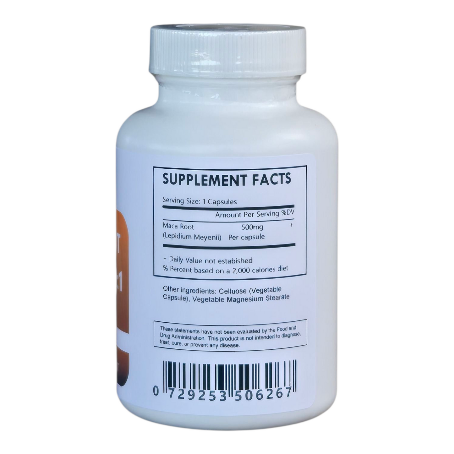 Maca Root Extract Powder 10:1 Capsules - Herbal Island