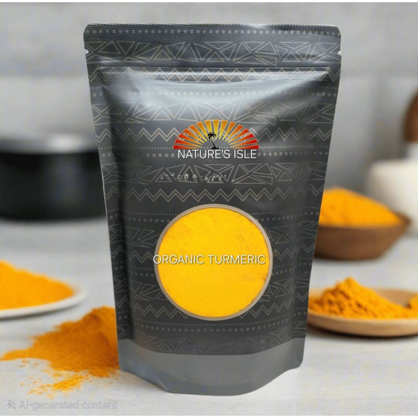 Organic Turmeric Root Powder (Curcuma Longa)