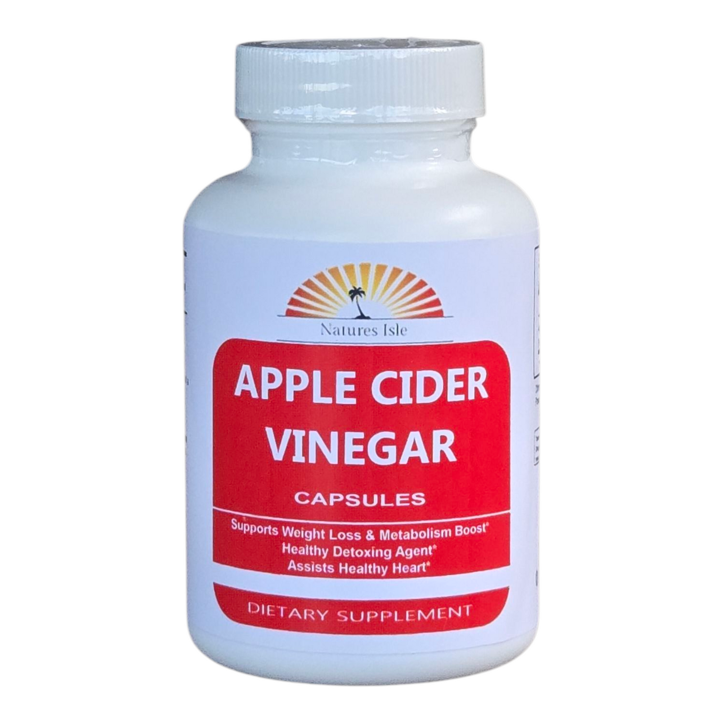 Apple Cider Vinegar - 60 Capsules - Herbal Island