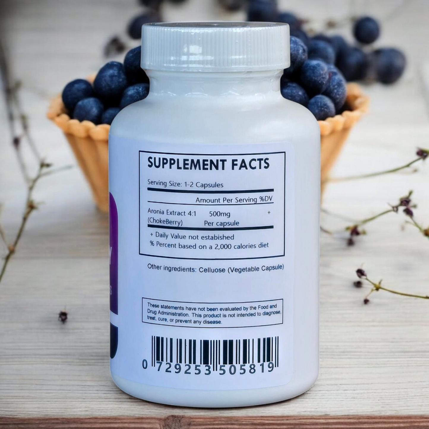 Aronia Extract 4:1 Capsules - Herbal Island