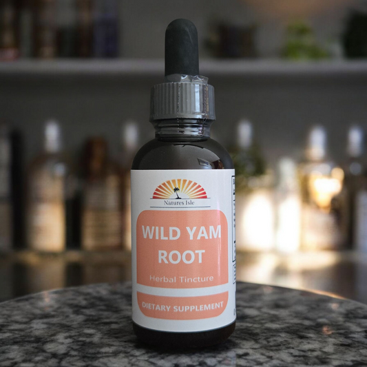 Wild Yam Tincture - Alcohol Free - Herbal Island