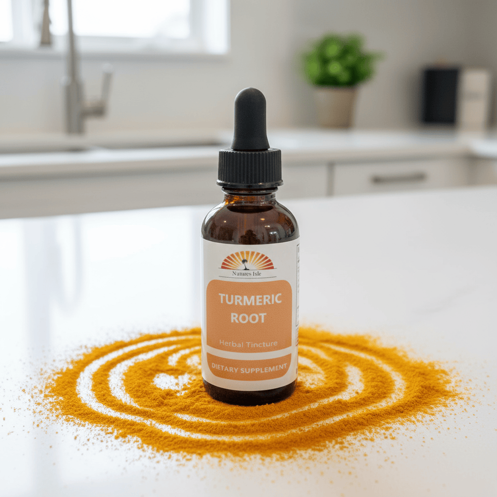 Turmeric Root Liquid Tincture - Herbal Island