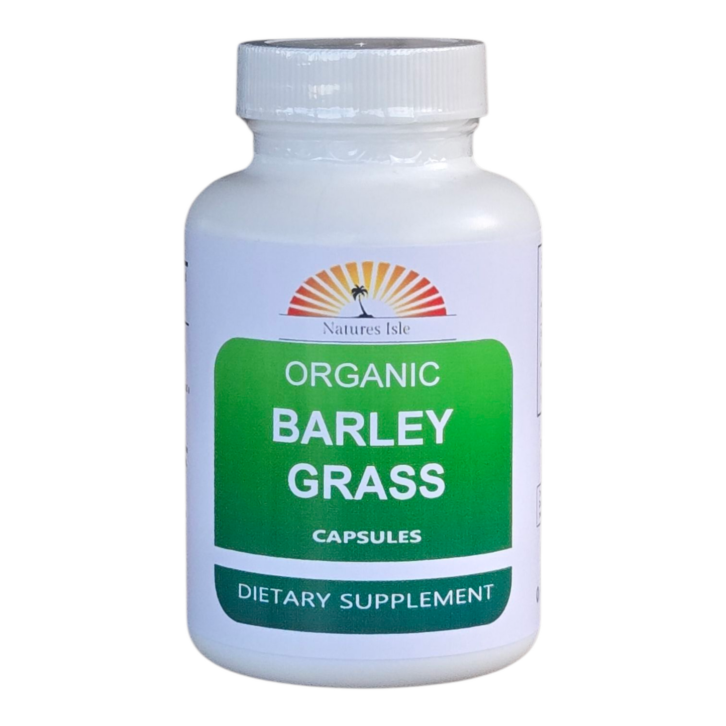 Barley Grass Powder - Organic - Capsules - Herbal Island