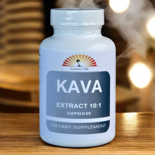 Kava Extract 4:1 Capsules - Herbal Island