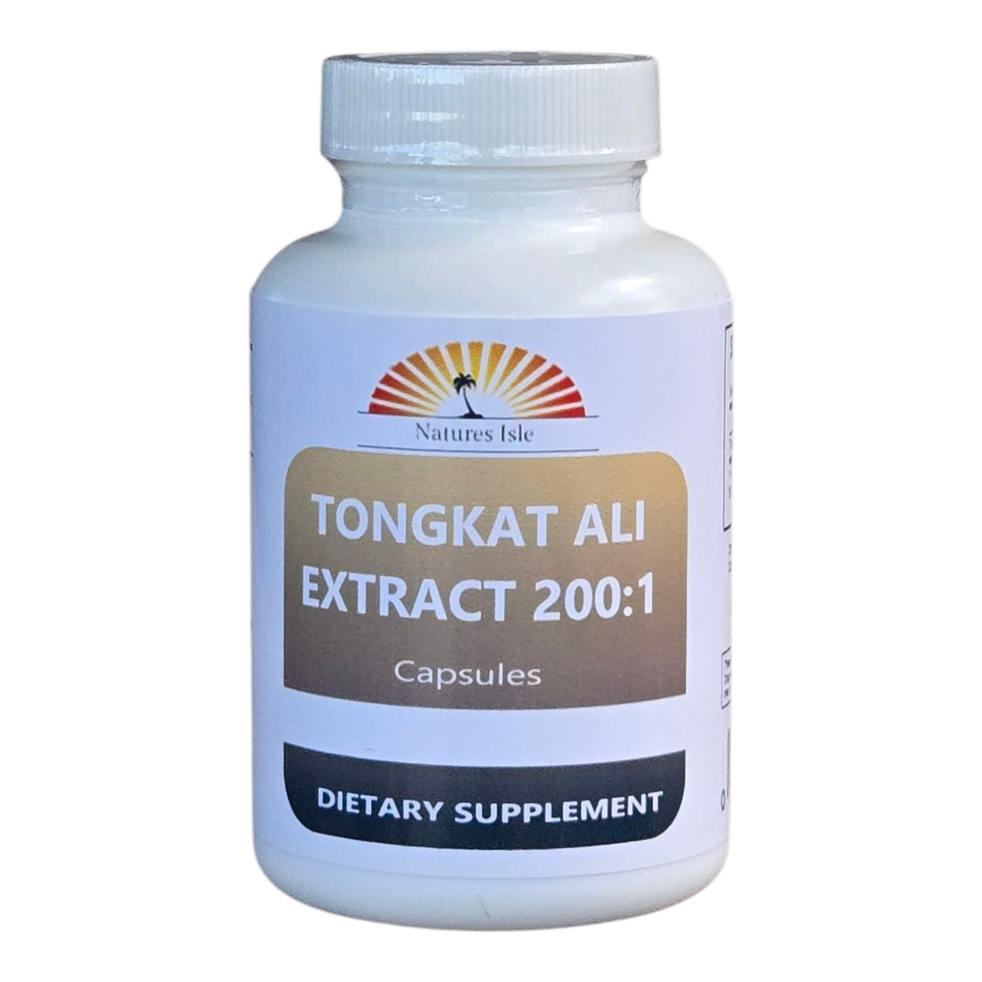 Tongkat Ali 200:1 Root Extract Capsules (Longjack) - Herbal Island