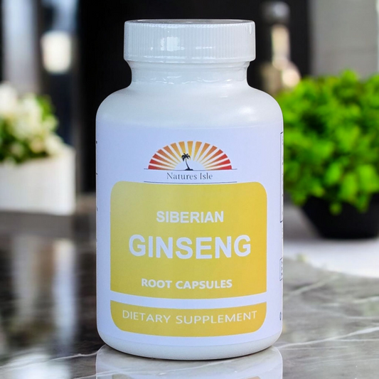 Ginseng - Siberian - Eleuthero Root Capsules - Herbal Island