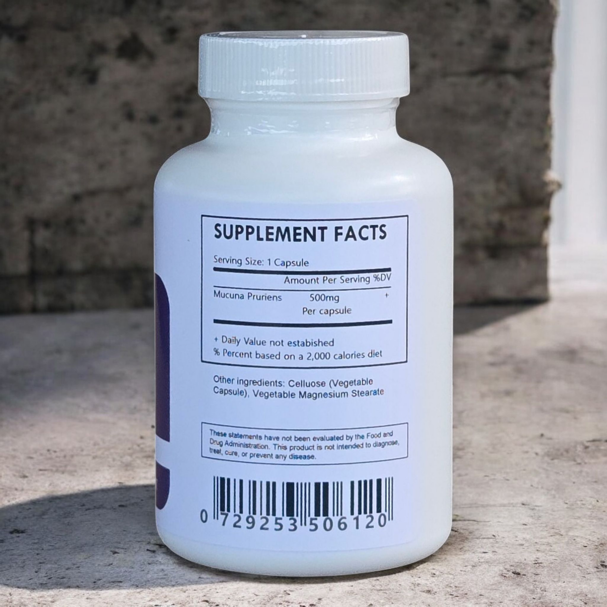 Mucuna Pruriens - Extract Capsules 20% L-Dopa Velvet Bean - Herbal Island