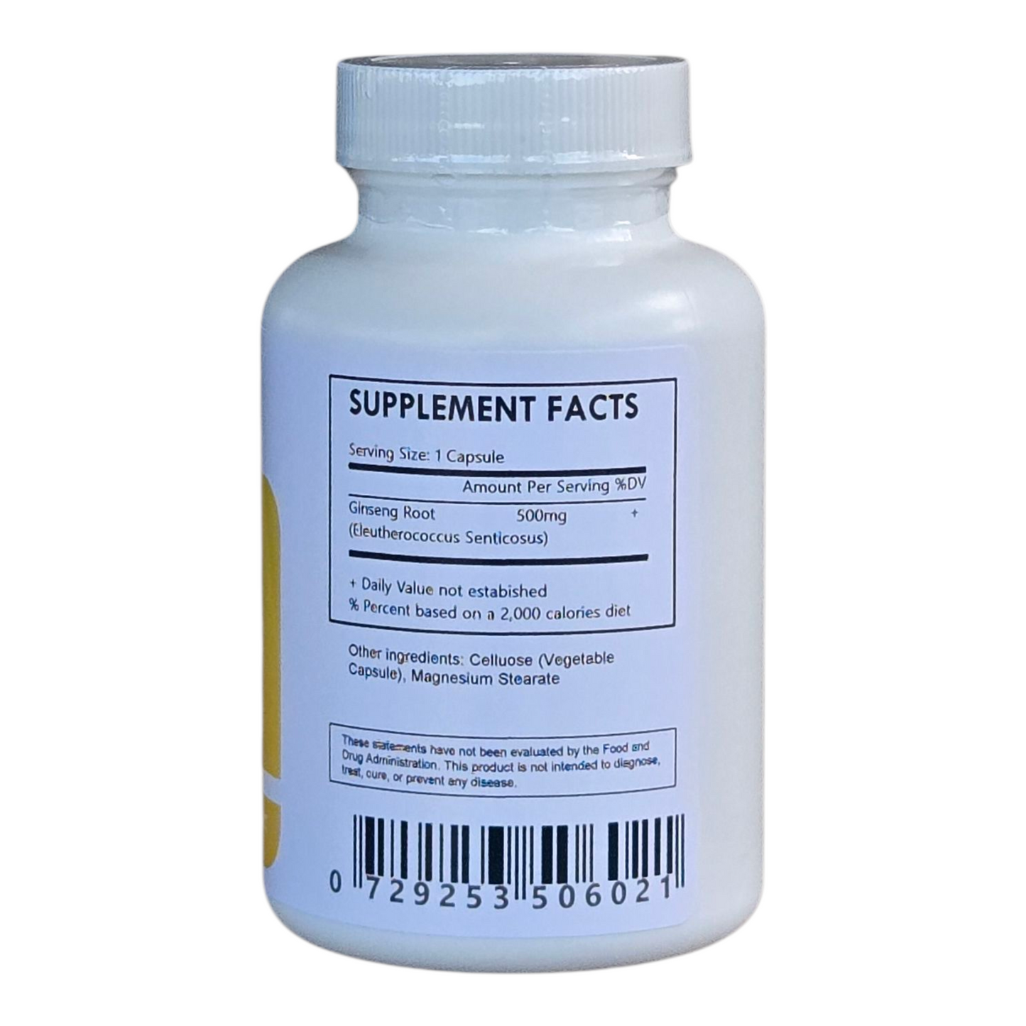 Ginseng - Siberian - Eleuthero Root Capsules - Herbal Island
