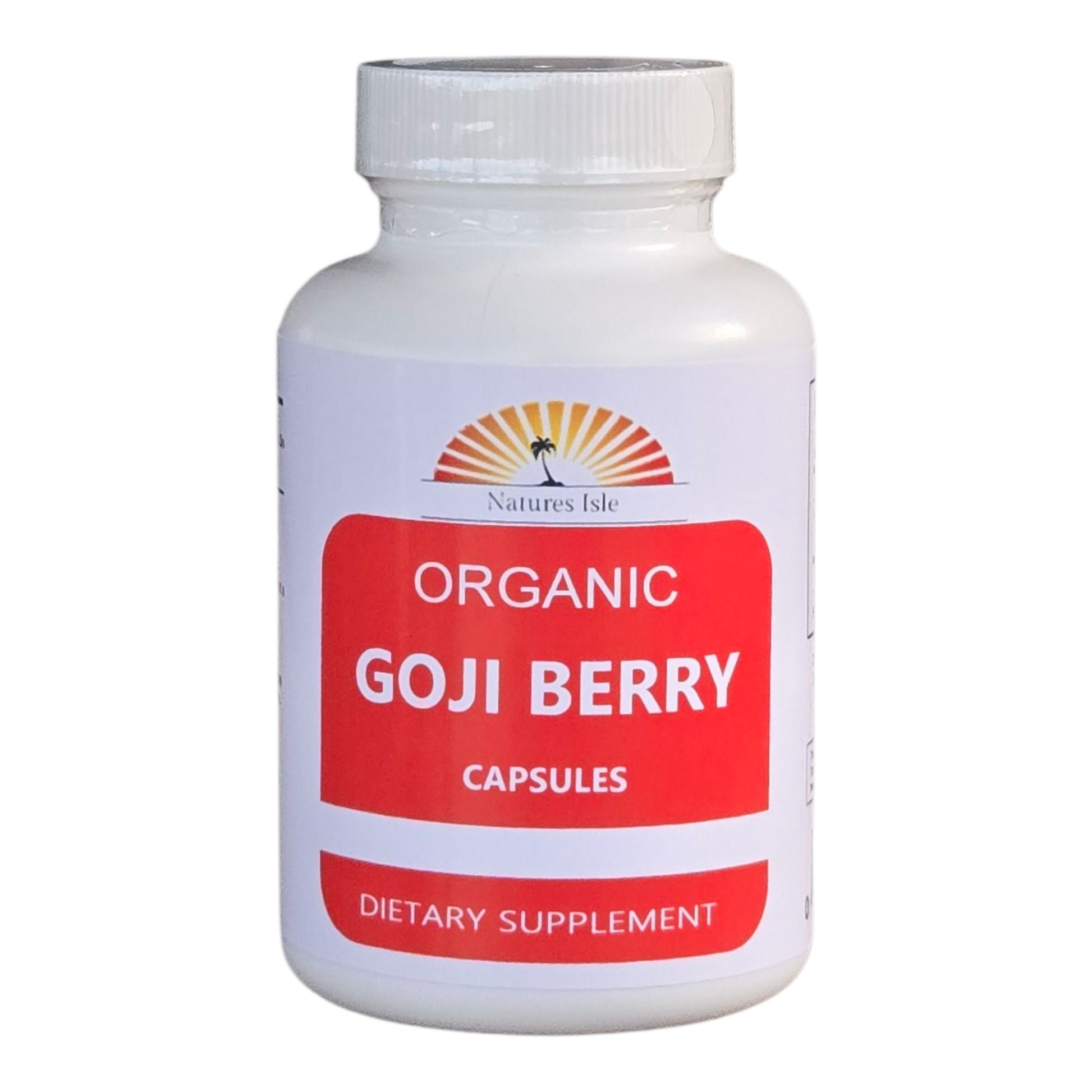 Goji Berry Capsules - Organic - Herbal Island