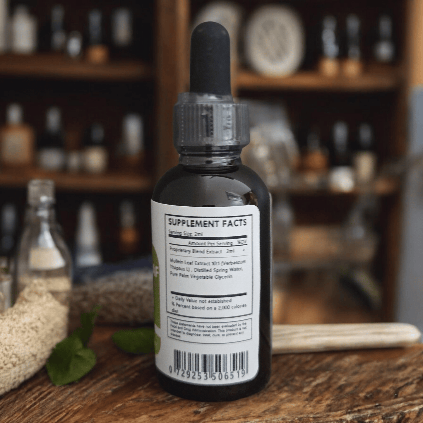 Mullein Leaf Extract 10:1 Tincture - Herbal Island