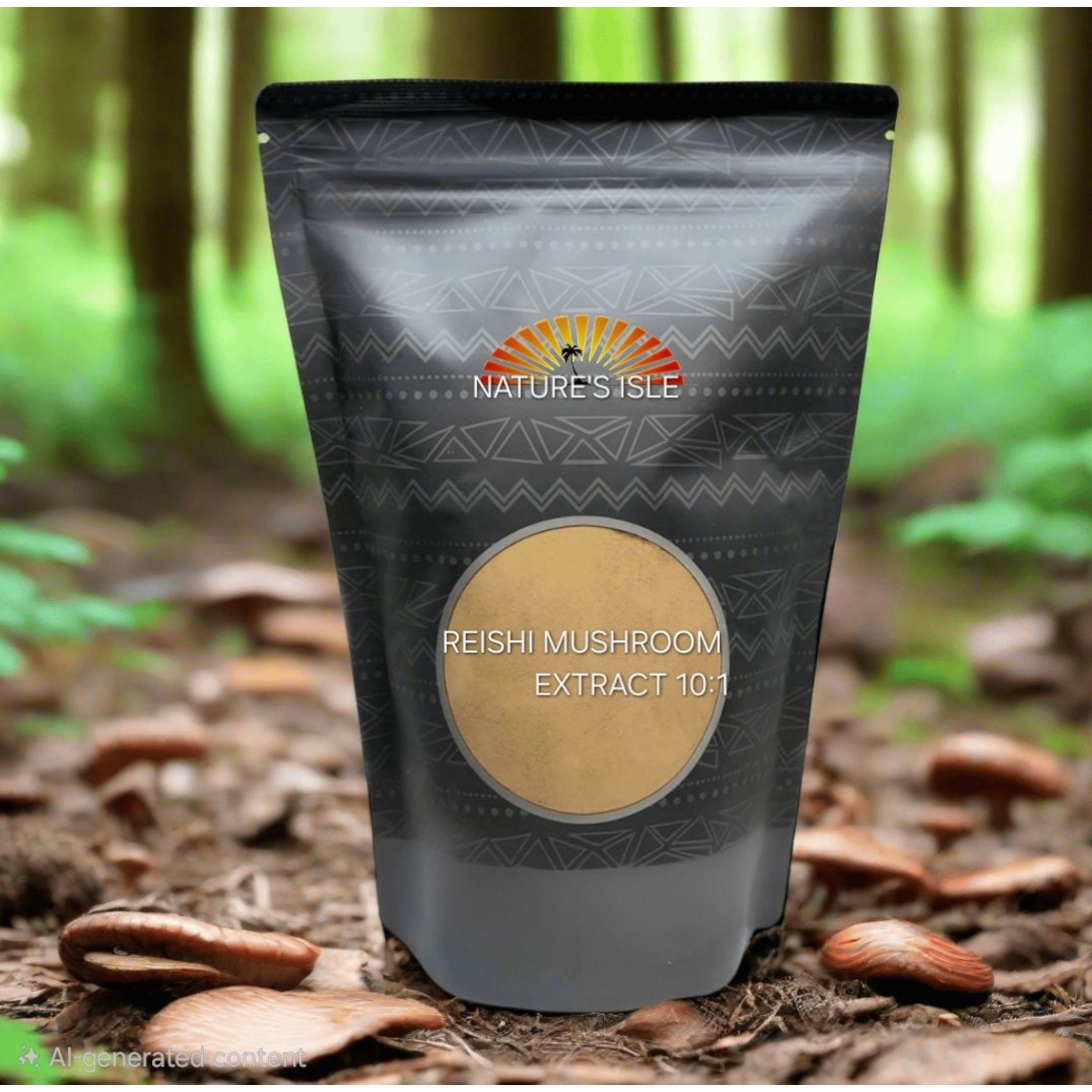 Reishi Mushroom Extract 10:1 Powder 35% Polysaccharides