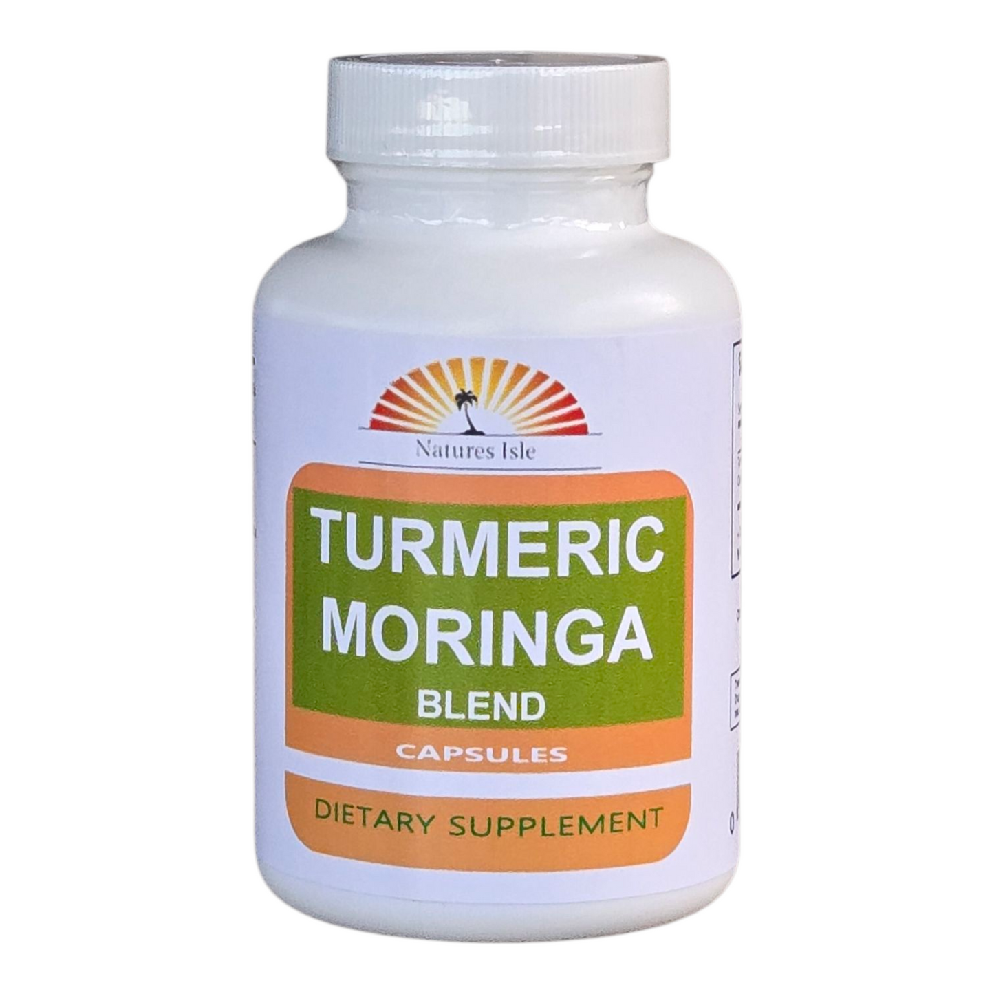 Turmeric & Moringa Blend Capsules - Herbal Island