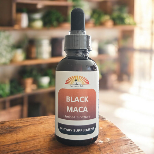 Black Maca Tincture (Alcohol Free) - Herbal Island