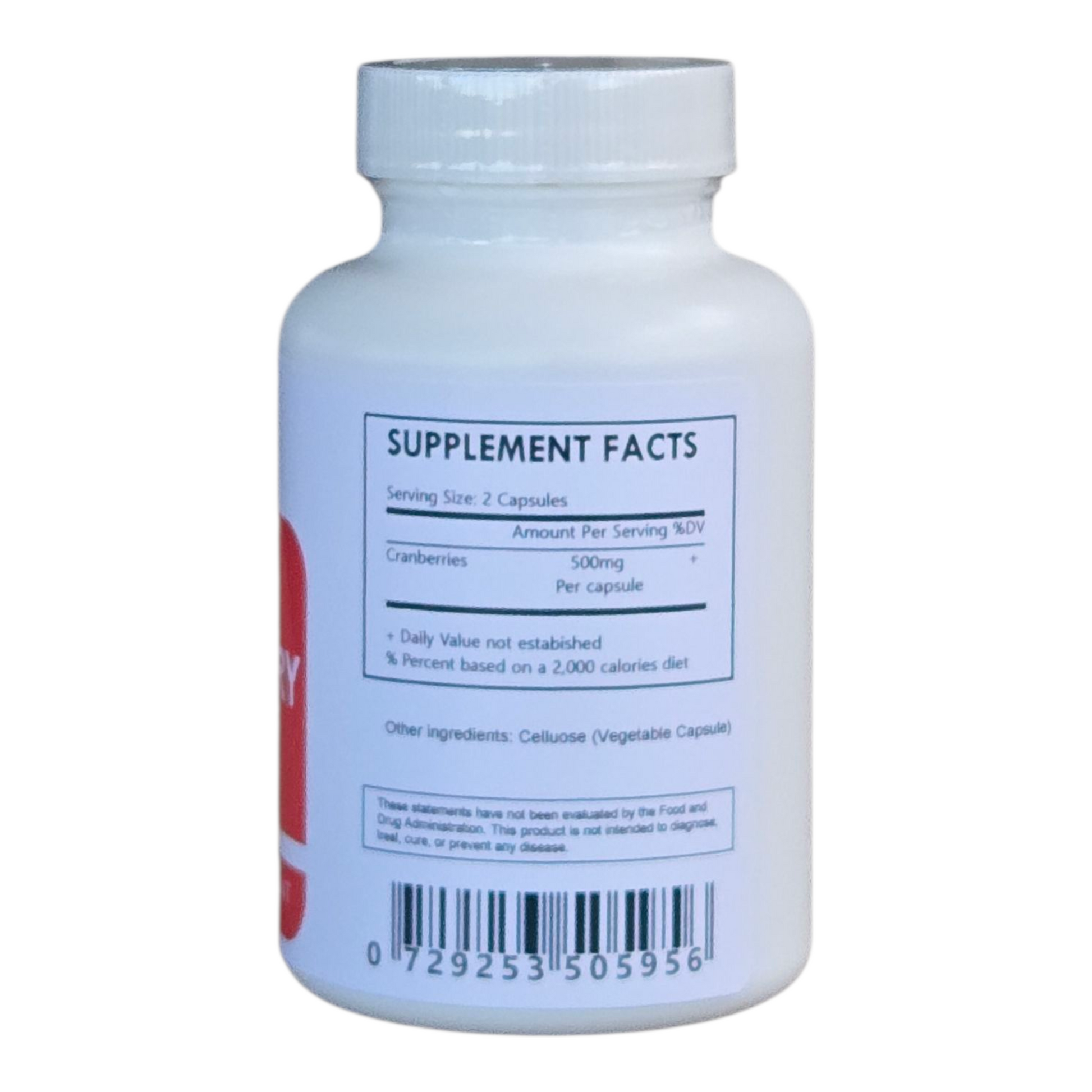 Cranberry Powder Capsules 500mg - Herbal Island