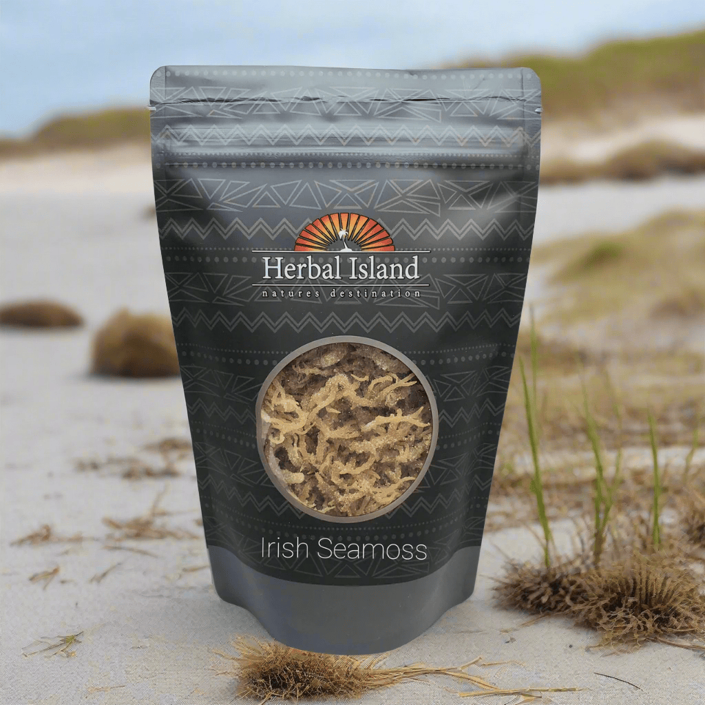 Sea Moss Raw - Whole Leaf - Wildcrafted - Herbal Island