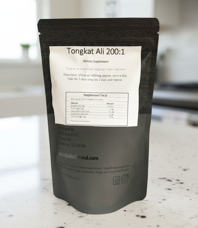 Tongkat Ali 200:1 Root Extract Powder (Longjack)