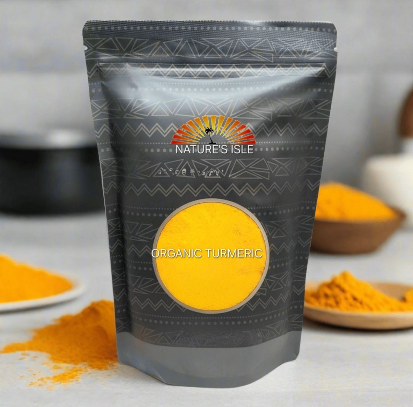 Organic Turmeric Root Powder (Curcuma Longa) - Herbal Island