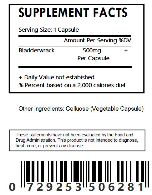 Bladderwrack Capsules - Herbal Island