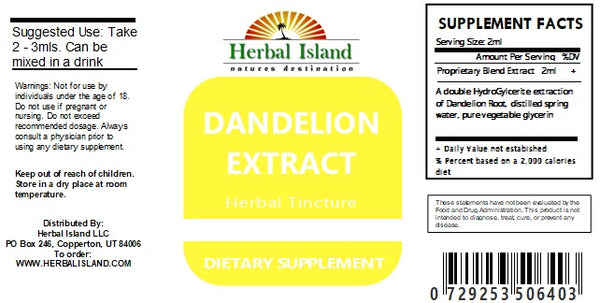Dandelion Root Tincture