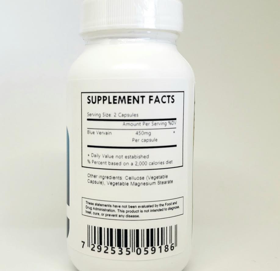 Blue Vervain Capsules - Herbal Island